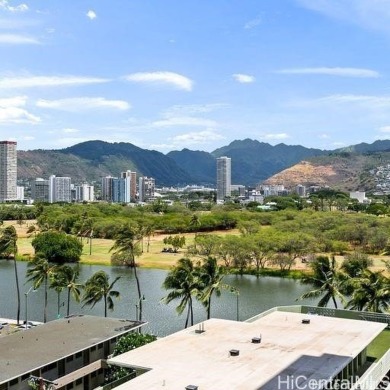 This charming condo has vinyl flooring in the unit with ceramic on Ala Wai Golf Course in Hawaii - for sale on GolfHomes.com, golf home, golf lot