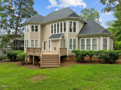 Welcome to your dream home! This stunning 4-bedroom, 3-bath on The Preserve At Jordan Lake Golf Club in North Carolina - for sale on GolfHomes.com, golf home, golf lot