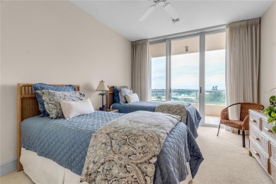 Your semi-private elevator provides access to the beautiful 7th on Longboat Key Golf Club Resort in Florida - for sale on GolfHomes.com, golf home, golf lot