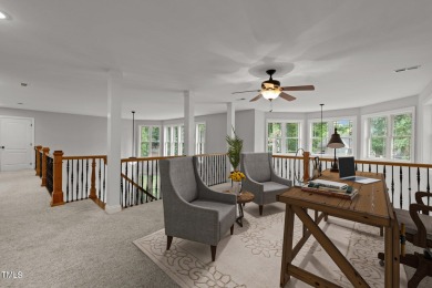 Welcome to your dream home! This stunning 4-bedroom, 3-bath on The Preserve At Jordan Lake Golf Club in North Carolina - for sale on GolfHomes.com, golf home, golf lot