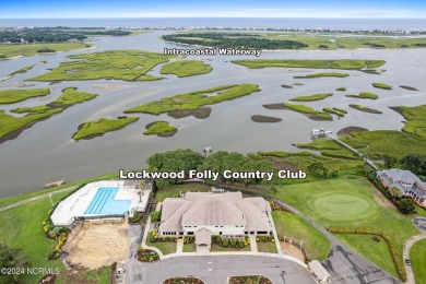 Love to fish or spend your days relaxing on the water with on Lockwood Folly Country Club in North Carolina - for sale on GolfHomes.com, golf home, golf lot