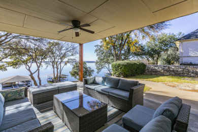 Contemporary Lakefront Home with Dock on De Cordova Bend Country Club in Texas - for sale on GolfHomes.com, golf home, golf lot