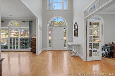 Welcome to this stunning executive all-brick home, tucked behind on Anderson Creek Golf Club in North Carolina - for sale on GolfHomes.com, golf home, golf lot