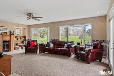 A stately find on the Jacksonville Country Club golf course.  A on Jacksonville Country Club in Illinois - for sale on GolfHomes.com, golf home, golf lot