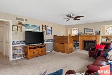 A stately find on the Jacksonville Country Club golf course.  A on Jacksonville Country Club in Illinois - for sale on GolfHomes.com, golf home, golf lot