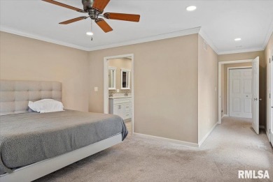 A stately find on the Jacksonville Country Club golf course.  A on Jacksonville Country Club in Illinois - for sale on GolfHomes.com, golf home, golf lot