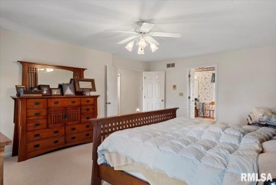 A stately find on the Jacksonville Country Club golf course.  A on Jacksonville Country Club in Illinois - for sale on GolfHomes.com, golf home, golf lot