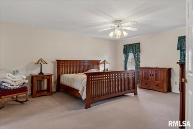 A stately find on the Jacksonville Country Club golf course.  A on Jacksonville Country Club in Illinois - for sale on GolfHomes.com, golf home, golf lot