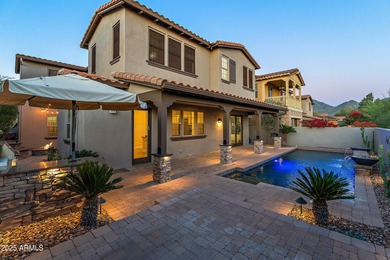 Discover this stunning residence nestled within the gated on The Country Club At DC Ranch in Arizona - for sale on GolfHomes.com, golf home, golf lot