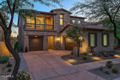 Discover this stunning residence nestled within the gated on The Country Club At DC Ranch in Arizona - for sale on GolfHomes.com, golf home, golf lot
