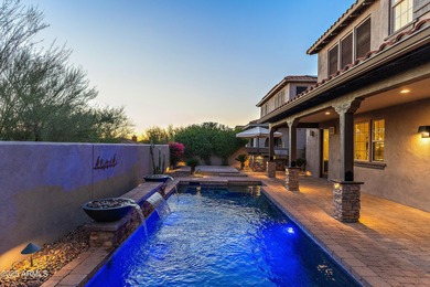 Discover this stunning residence nestled within the gated on The Country Club At DC Ranch in Arizona - for sale on GolfHomes.com, golf home, golf lot