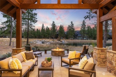 Experience the charm of Tumble Creek in this custom mtn home on Suncadia Resort in Washington - for sale on GolfHomes.com, golf home, golf lot