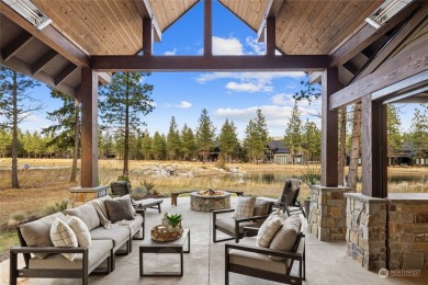 Experience the charm of Tumble Creek in this custom mtn home on Suncadia Resort in Washington - for sale on GolfHomes.com, golf home, golf lot