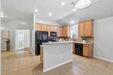 Single-story living, greenbelt views, and the Lantana on Lantana Golf Club in Texas - for sale on GolfHomes.com, golf home, golf lot