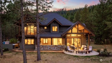 Experience the charm of Tumble Creek in this custom mtn home on Suncadia Resort in Washington - for sale on GolfHomes.com, golf home, golf lot