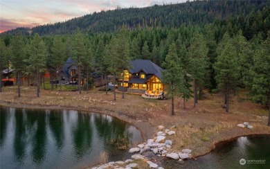 Experience the charm of Tumble Creek in this custom mtn home on Suncadia Resort in Washington - for sale on GolfHomes.com, golf home, golf lot