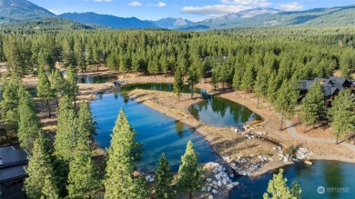 Experience the charm of Tumble Creek in this custom mtn home on Suncadia Resort in Washington - for sale on GolfHomes.com, golf home, golf lot