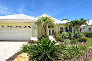 This beautiful MAINTENANCE FREE pool home sits right on the 2nd on Plantation Golf and Country Club in Florida - for sale on GolfHomes.com, golf home, golf lot