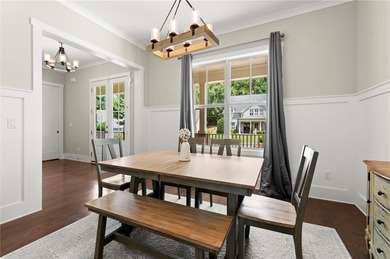 Welcome home to timeless Craftsman charm and modern on Woodmont Golf and Country Club in Georgia - for sale on GolfHomes.com, golf home, golf lot