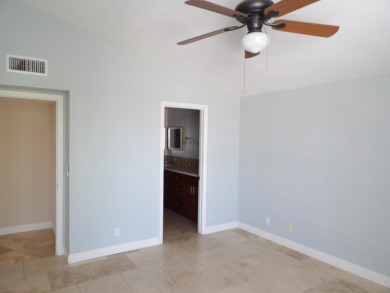 Meet your new poolside desert retreat! This 1,400 sf condo has on Cathedral Canyon Golf and Tennis Club in California - for sale on GolfHomes.com, golf home, golf lot