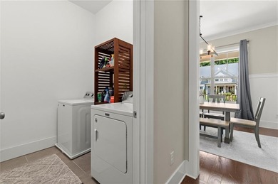 Welcome home to timeless Craftsman charm and modern on Woodmont Golf and Country Club in Georgia - for sale on GolfHomes.com, golf home, golf lot