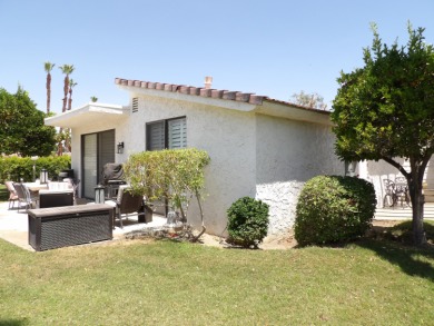 Meet your new poolside desert retreat! This 1,400 sf condo has on Cathedral Canyon Golf and Tennis Club in California - for sale on GolfHomes.com, golf home, golf lot