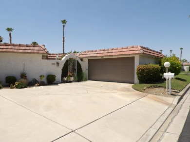 Meet your new poolside desert retreat! This 1,400 sf condo has on Cathedral Canyon Golf and Tennis Club in California - for sale on GolfHomes.com, golf home, golf lot