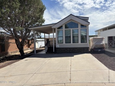 Welcome to your humble abode! This 2005 Chariot Eagle park model on Juniper Ridge R.V. Golf Resort in Arizona - for sale on GolfHomes.com, golf home, golf lot