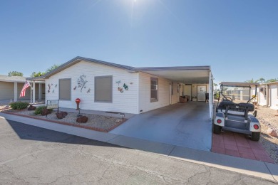 Easy Go golf cart with new batteries included! This beautifully on Painted Mountain Golf Club in Arizona - for sale on GolfHomes.com, golf home, golf lot