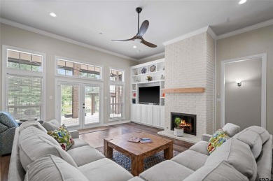 Exquisite, effortless design plus total home remodel in 2023 on Oak Hurst Golf Course in Texas - for sale on GolfHomes.com, golf home, golf lot