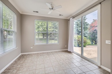 COMPELLING VALUE for Cantigny model w/sunroom! Large living on Whisper Creek Golf Club in Illinois - for sale on GolfHomes.com, golf home, golf lot
