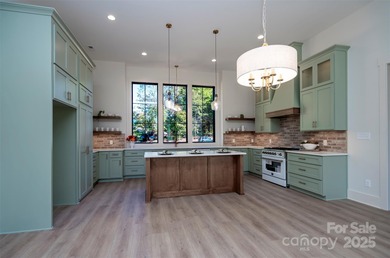 Experience refined living in this stunning new construction on River Oaks Country Club in North Carolina - for sale on GolfHomes.com, golf home, golf lot