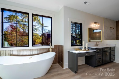 Experience refined living in this stunning new construction on River Oaks Country Club in North Carolina - for sale on GolfHomes.com, golf home, golf lot