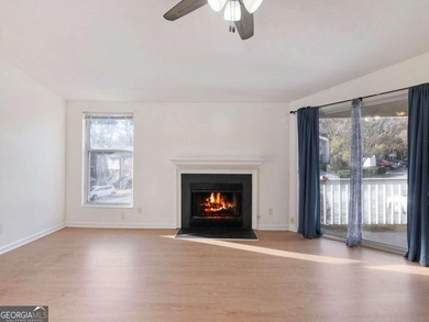 Discover cozy, low-maintenance living in this charming end-unit on Heritage Golf Links in Georgia - for sale on GolfHomes.com, golf home, golf lot