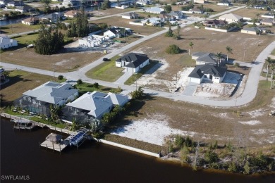 BEAUTIFUL 200ft Wide GULF ACCESS LOT!! BRAND NEW 10FT SEAWALL on Burnt Store Golf Club in Florida - for sale on GolfHomes.com, golf home, golf lot
