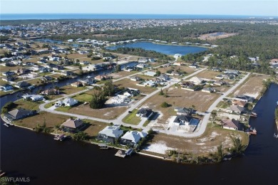 BEAUTIFUL 200ft Wide GULF ACCESS LOT!! BRAND NEW 10FT SEAWALL on Burnt Store Golf Club in Florida - for sale on GolfHomes.com, golf home, golf lot