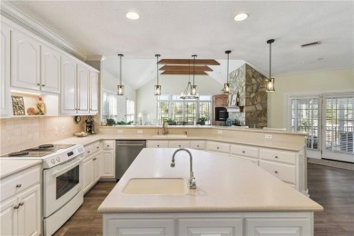 Your private pool, golf course views, and space for on Oak Grove Island Golf and Country Club in Georgia - for sale on GolfHomes.com, golf home, golf lot