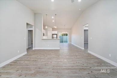 Step into comfort and convenience with this brand new custom on Hunters Point Golf Club in Idaho - for sale on GolfHomes.com, golf home, golf lot