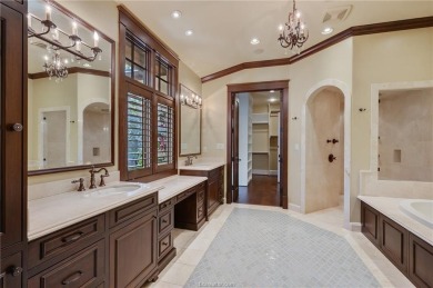 Welcome to this stunning 4-bedroom, 5.5-bathroom retreat nestled on The Traditions Club At Texas A and M in Texas - for sale on GolfHomes.com, golf home, golf lot