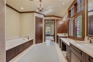 Welcome to this stunning 4-bedroom, 5.5-bathroom retreat nestled on The Traditions Club At Texas A and M in Texas - for sale on GolfHomes.com, golf home, golf lot