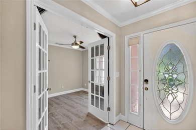 This Crown Model Features 2 Bedrooms, 2 Baths, Office and a on Kings Ridge Golf Club in Florida - for sale on GolfHomes.com, golf home, golf lot