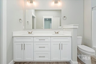 Step into comfort and convenience with this brand new custom on Hunters Point Golf Club in Idaho - for sale on GolfHomes.com, golf home, golf lot