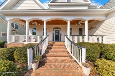 This classic southern style low country home in Winding River on Carolina National Golf Club in North Carolina - for sale on GolfHomes.com, golf home, golf lot