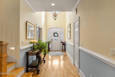 This classic southern style low country home in Winding River on Carolina National Golf Club in North Carolina - for sale on GolfHomes.com, golf home, golf lot