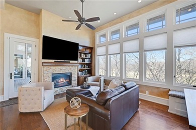 Stunning custom reverse 1.5-story home perfectly positioned on a on Loch Lloyd Country Club in Missouri - for sale on GolfHomes.com, golf home, golf lot