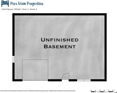 Updated water view home with a full basement, located less than on Piney Point Golf Club in North Carolina - for sale on GolfHomes.com, golf home, golf lot