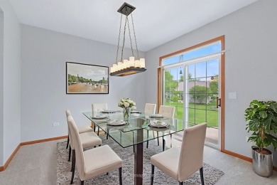 Beautiful, move-in ready RANCH home is nestled on one of the on Carillon Lakes 3 Hole Course in Illinois - for sale on GolfHomes.com, golf home, golf lot