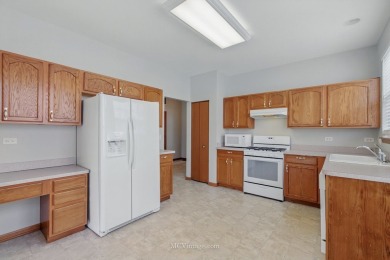 Beautiful, move-in ready RANCH home is nestled on one of the on Carillon Lakes 3 Hole Course in Illinois - for sale on GolfHomes.com, golf home, golf lot