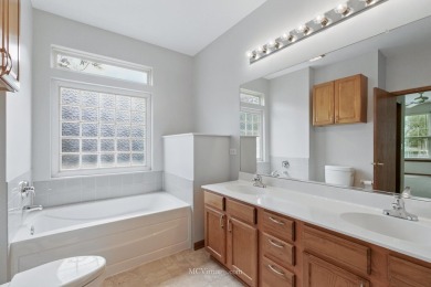 Beautiful, move-in ready RANCH home is nestled on one of the on Carillon Lakes 3 Hole Course in Illinois - for sale on GolfHomes.com, golf home, golf lot