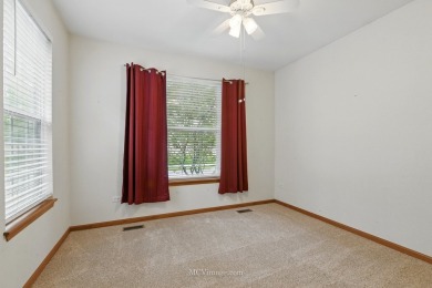 Beautiful, move-in ready RANCH home is nestled on one of the on Carillon Lakes 3 Hole Course in Illinois - for sale on GolfHomes.com, golf home, golf lot